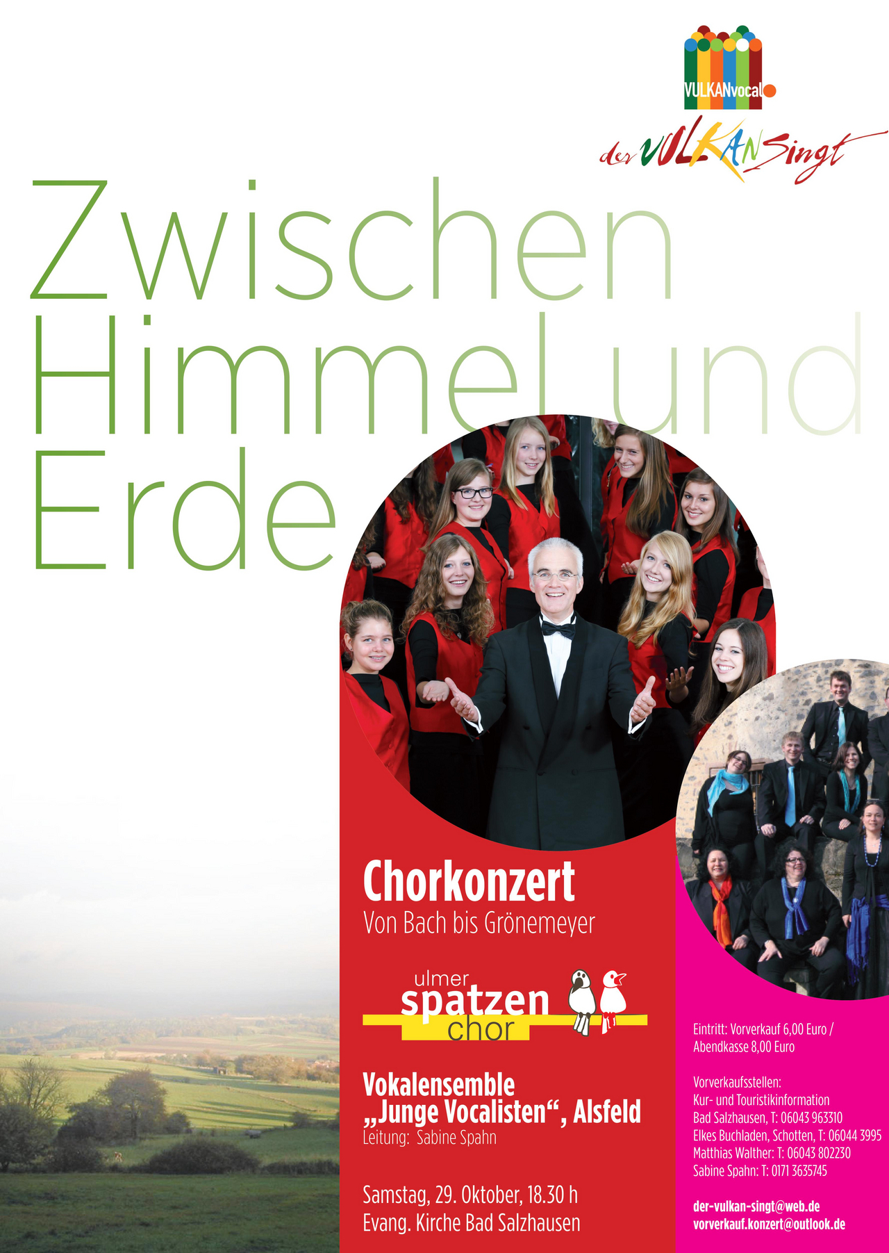 Konzertplakat Ulmer Spatzen